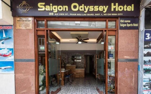 Saigon Odyssey Hotel вид на фасад