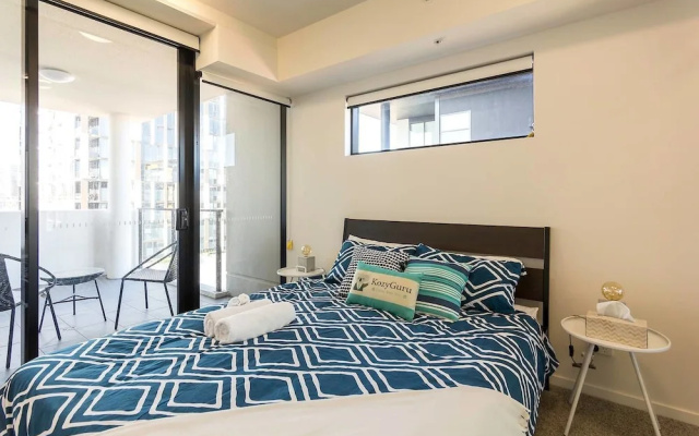 South Brisbane City View 2Bed Apt And Parking Qsb027 7
