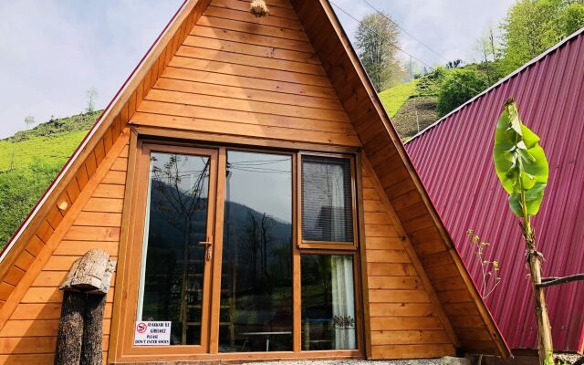 Отель Tabiat Bungalows Чамлыхемшин вид на фасад