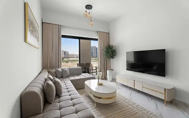 Charming 1bedroom With Pool and gym in Arjan