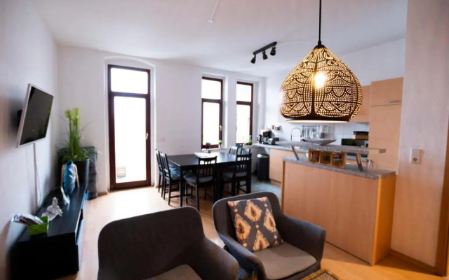 Schloßchemnitz-tolle Ferienwohnung mit Balkon