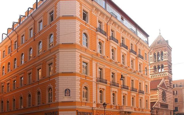 Отель La Griffe Roma MGallery by Sofitel Италия, Рим - 5 отзывов об отеле, цены и фото номеров - забронировать отель La Griffe Roma MGallery by Sofitel онлайн вид на фасад