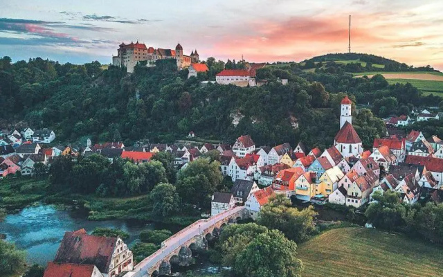 Old Bavarian House on the Romantic Road