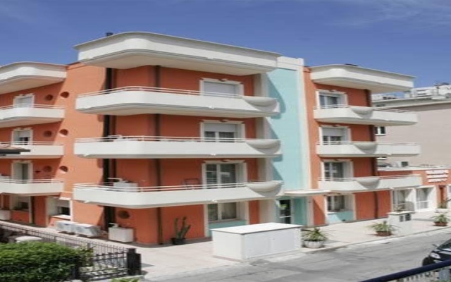 Отель Residence Olimpo Италия, Римини - отзывы, цены и фото номеров - забронировать отель Residence Olimpo онлайн вид на фасад