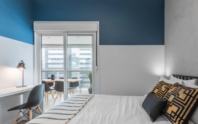 Apartamento estiloso com varanda| Vila Olímpia