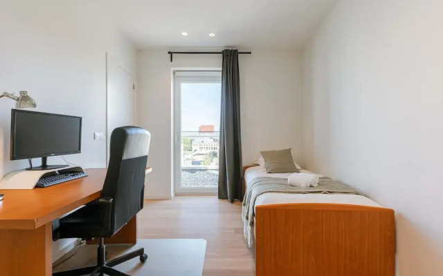 Spacious Apartment in Ghent With big Terrace