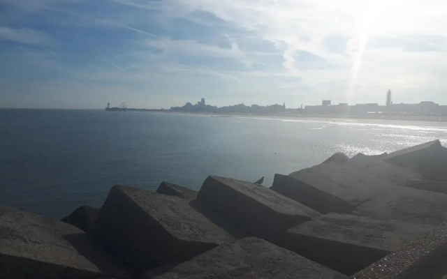 Sand by sea