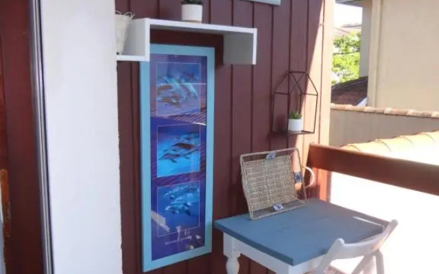 Studio Océan avec terrasse cœur de ville
