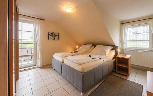 Apartment in Friedrichskoog-Spitz with a balcony