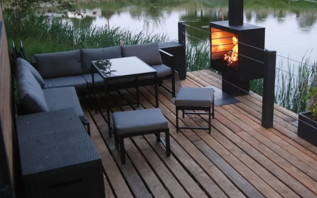 Tiny House in Ruhiger Alleinlage am Naturteich