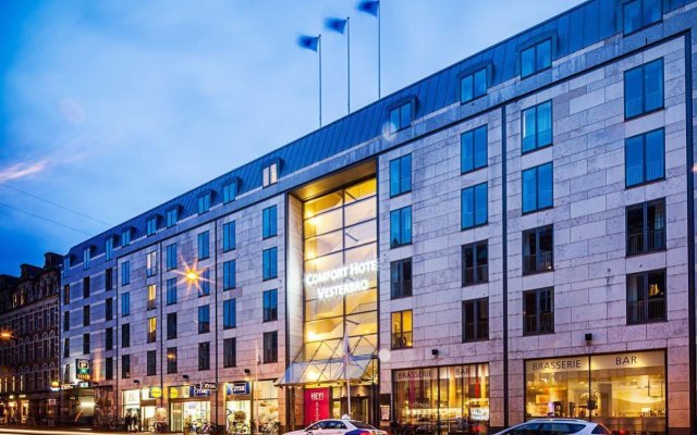 Отель Comfort Hotel Vesterbro Дания, Копенгаген - 1 отзыв об отеле, цены и фото номеров - забронировать отель Comfort Hotel Vesterbro онлайн вид на фасад