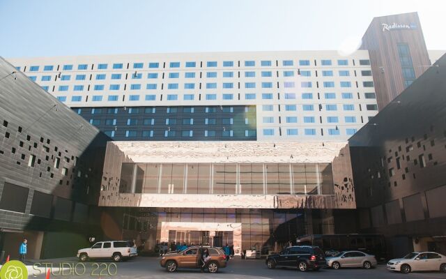 Отель Radisson Blu Mall Of America Блумингтон вид на фасад