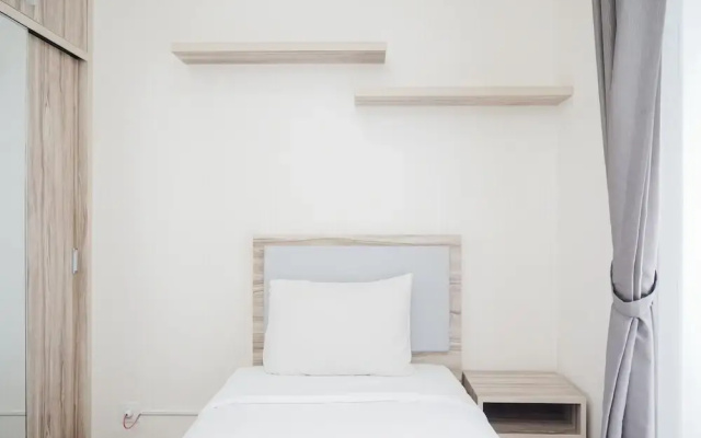 Comfort and Minimalist 2BR Apartment Springwood Residence