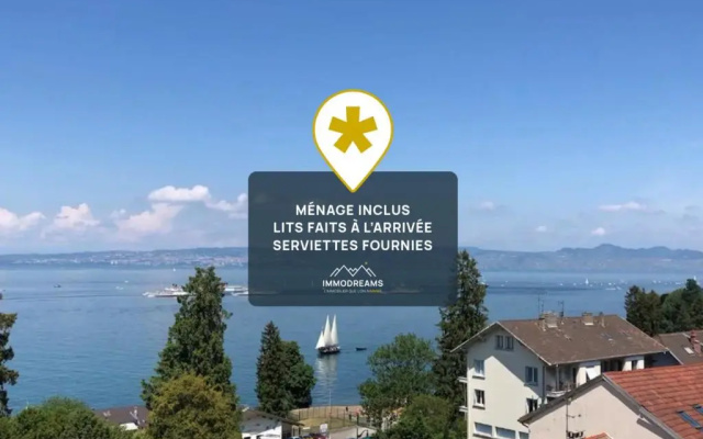 IMMODREAMS - L'Attik with lake views and 80m2 terrace