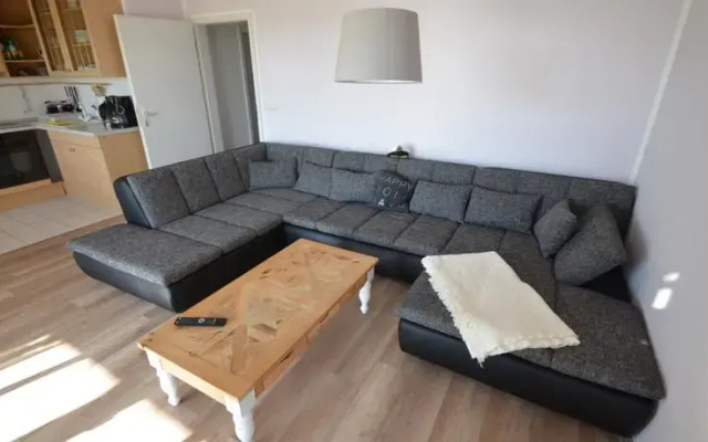 Apartment Wohnen am Wasser mit Boot