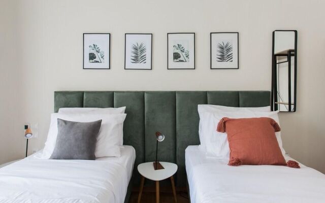 UPSTREET Charming & Comfy 2BD Apt-Acropolis