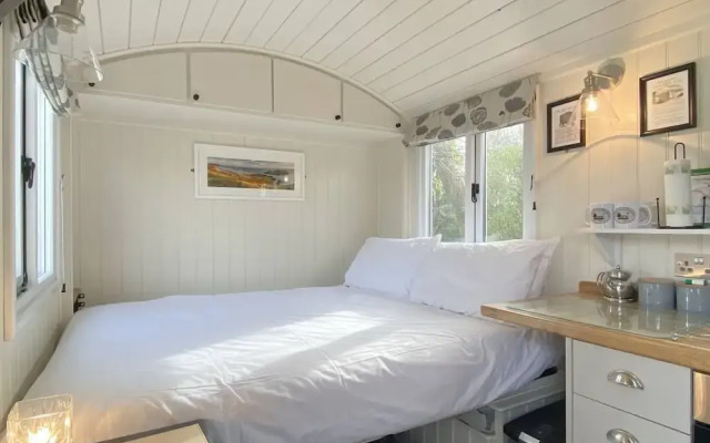 Duck House - 1 Bed Shepherds Hut - Gower