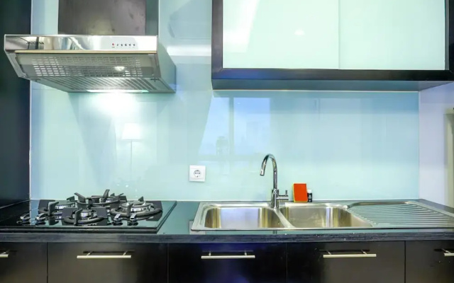 Modern Furnished 2BR at The Empyreal Condominium Epicentrum Apartment