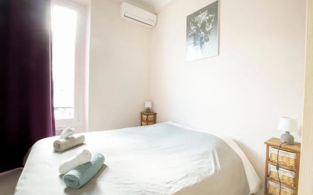 Cosy apartment 39M2, two steps from rue d'Antibes and Croisette