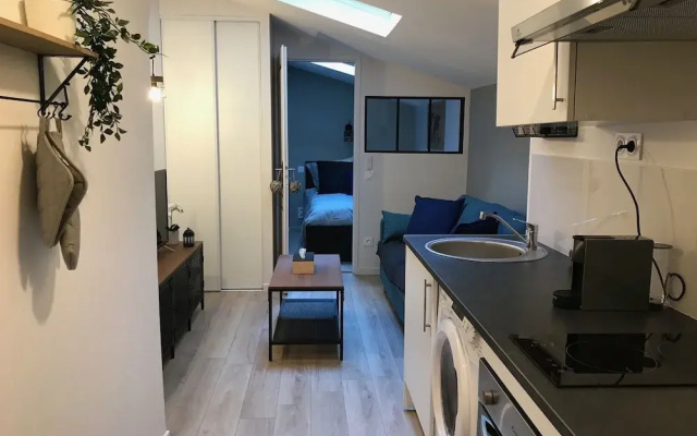 Charmant 2 pièces, atelier cosy au cœur de Dijon