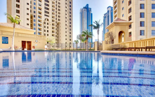 Sea View 1BD apartment in front of The Beach JBR