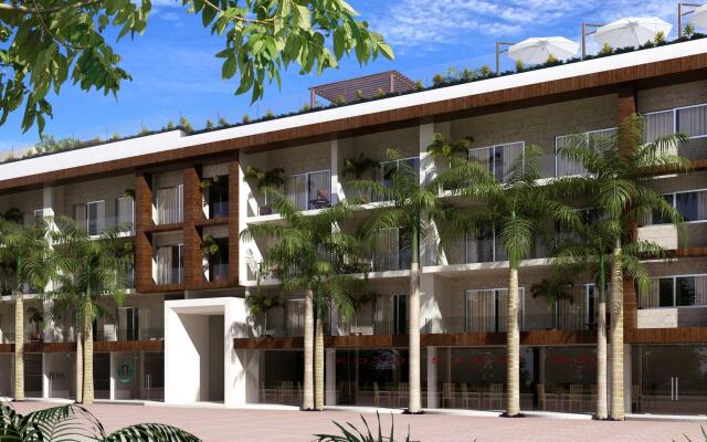 Отель The Palm At Playa Плая-дель-Кармен вид на фасад