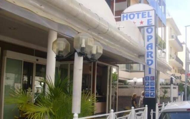 Hotel Leopardi *** Римини вид на фасад