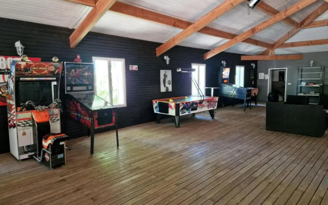 Grand Mobile Home Dans Camping