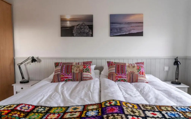 Black beach cottage