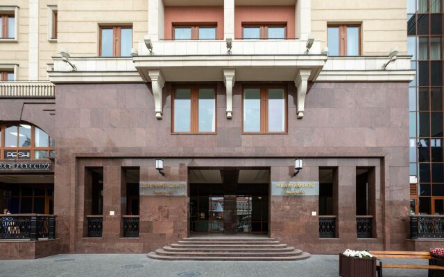 Гостиница Residences Moscow вид на фасад