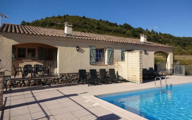 Quiet Holiday Home in Les Vans With Pool