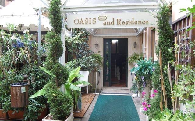 Отель Oasis Lagoon & Residence вид на фасад