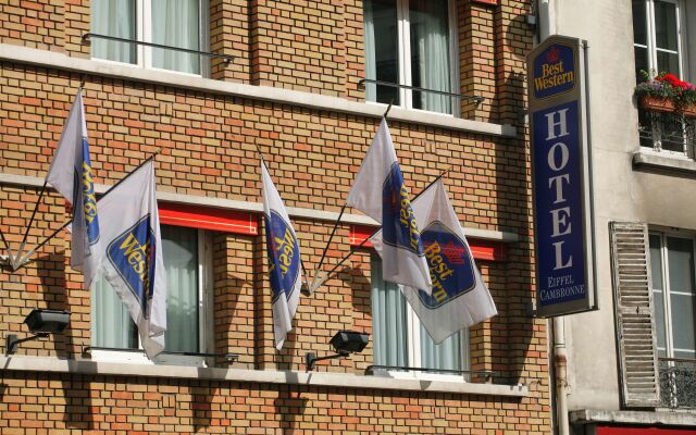 Best Western Hotel Eiffel Cambronne вид на фасад