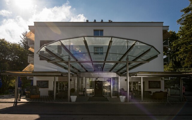 Apart-Hotel Zurich Airport вид на фасад