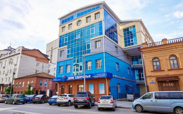 Отель Medical Тюмень вид на фасад