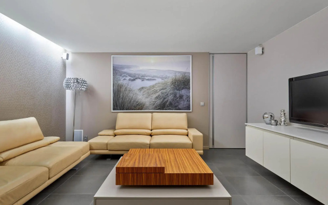 Stylish apartment in Blankenberge with sauna