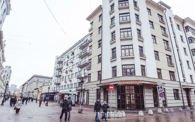 Апартаменты Miracle Apartment Old Arbat вид на фасад