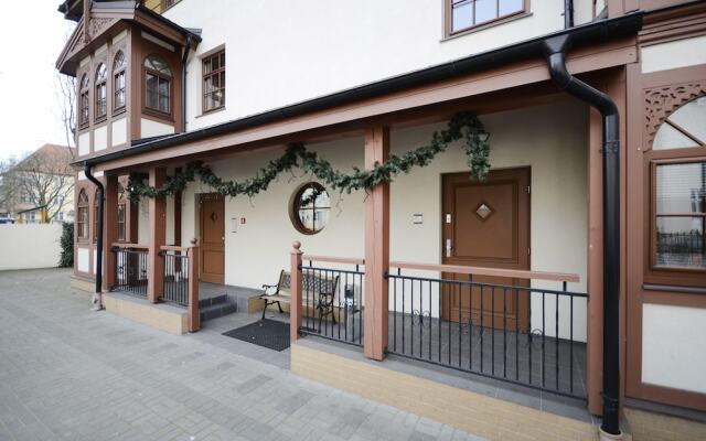 Апартаменты Dom & House - Apartments Zacisze вид на фасад