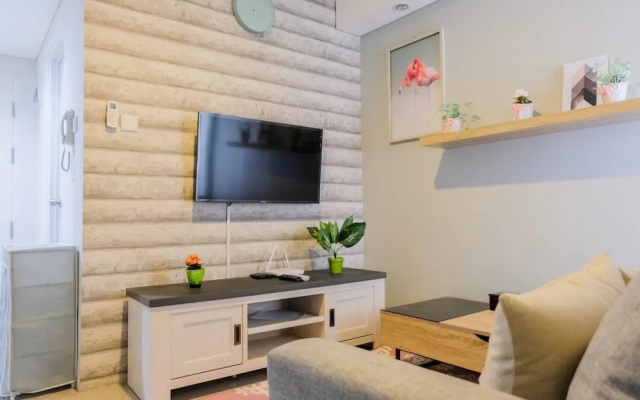 Elegant and Cozy 1BR Apartment at Bintaro Plaza Residence