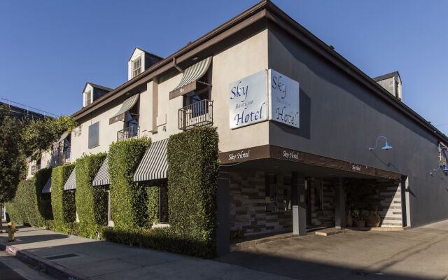 Отель L.A. Sky Boutique Hotel США, Лос-Анджелес - отзывы, цены и фото номеров - забронировать отель L.A. Sky Boutique Hotel онлайн вид на фасад