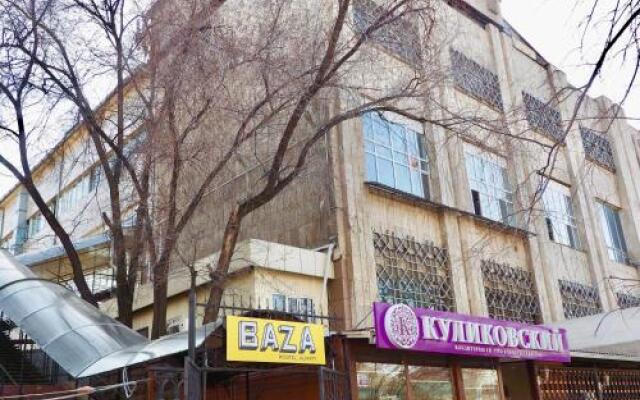 BAZA Hostel Almaty Алматы вид на фасад