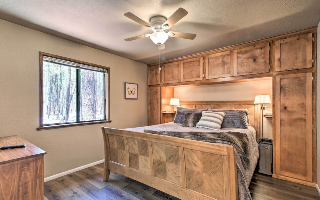 Fireplace, Deck & Grill: Pinetop Cabin Rental!