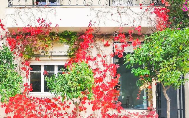 Апартаменты Athens Green Apartments Афины вид на фасад