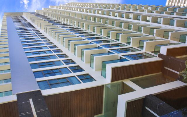 Отель Wong Amat Tower Apt.909 Паттайя вид на фасад
