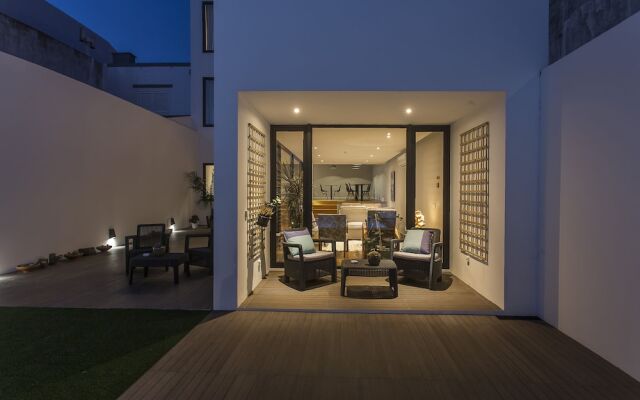 Отель Praia de Santos - Exclusive Guest House Португалия, Понта-Делгада - отзывы, цены и фото номеров - забронировать отель Praia de Santos - Exclusive Guest House онлайн вид на фасад