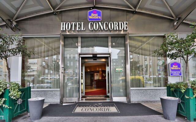 Отель Best Western Antares Hotel Concorde Италия, Милан - - забронировать отель Best Western Antares Hotel Concorde, цены и фото номеров вид на фасад