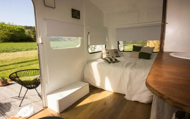 Ma caravane dans les collines