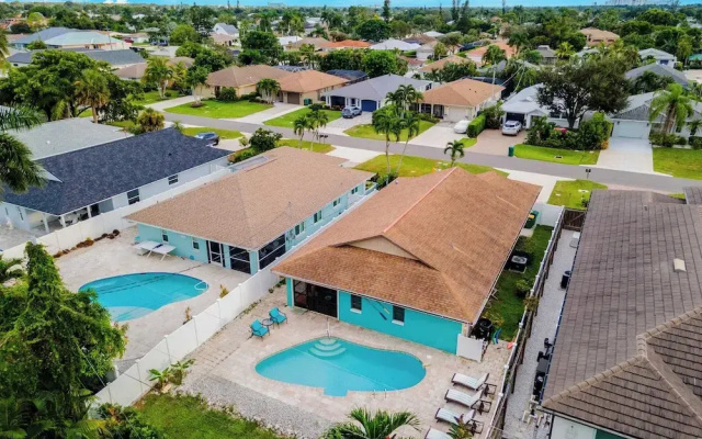 Private Pool + Sunroom Beach Escape at Manatee
