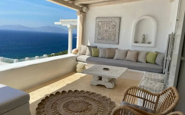 Amazing Sea View Villa Nymph By Calypso Sunset