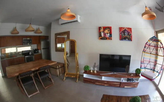 Comfortable Condo with Jacuzzi in Tulum by Happy Address